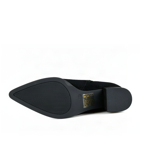 lady's boots textiles black 0162482