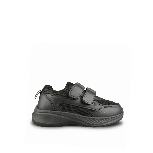 kids sneakers eco leather/textile black