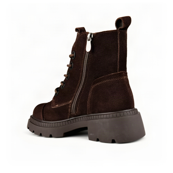 botine damă piele naturală maro 0162667