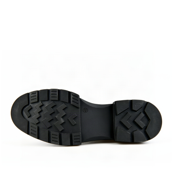 botine bărbați piele naturală negru 0164059