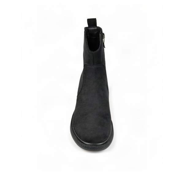 botine damă textil negru 0163396