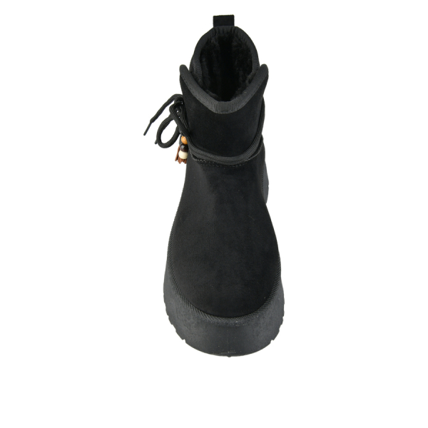 botine de zăpadă damă textil negru 0162976