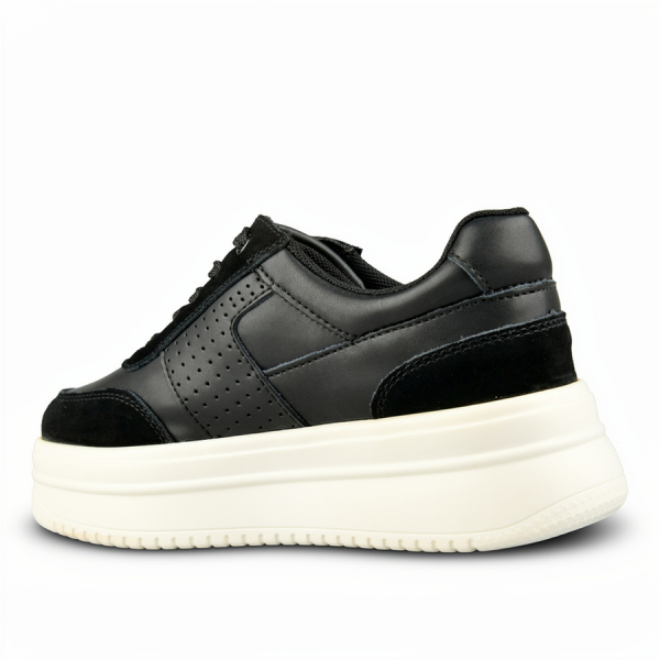 lady's shoes genuin leather black 0162042
