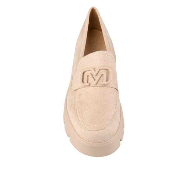 lady's shoes textiles beige 0160503