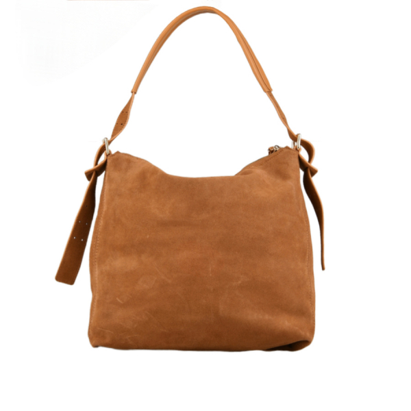 geantă damă piele naturală/piele ecologică maro deschis 0163166