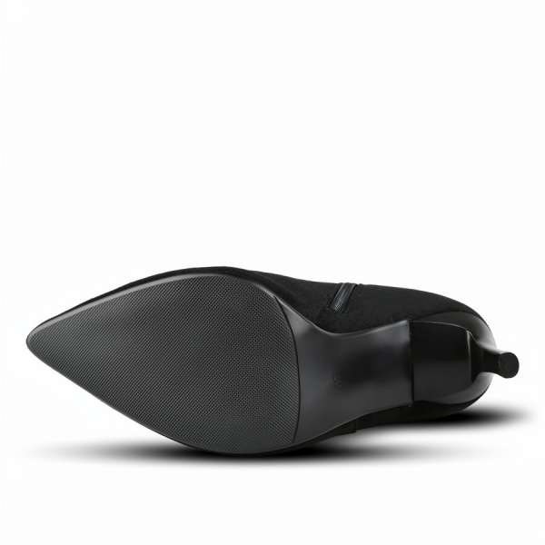 botine damă textil negru 0162048