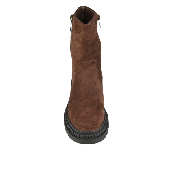 lady's boots textiles brown 0162778