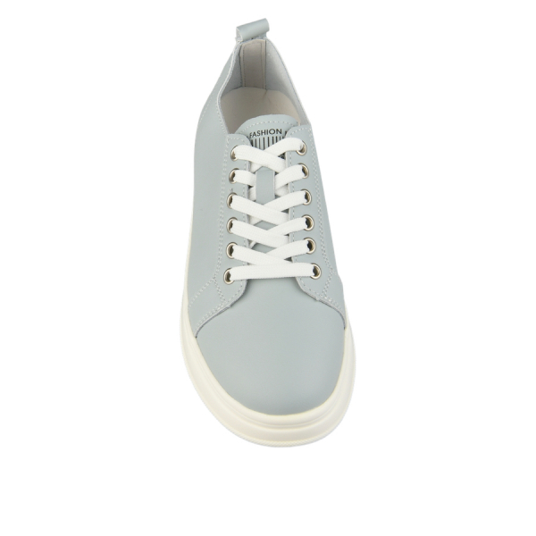 lady's shoes genuin leather blue 0162038