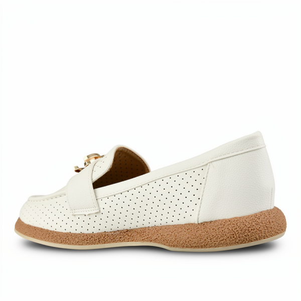 lady's shoes synthetic leather white 0160483
