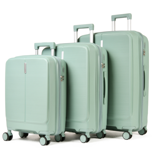 small suitcase polypropylene green 0161412