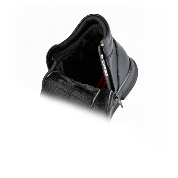 botine bărbați piele naturală negru 0162765