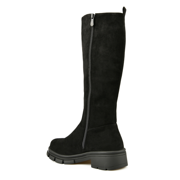 cizme damă textil negru 0162027