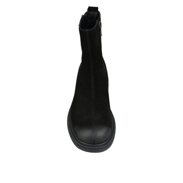 lady's boots genuin leather black 0162685