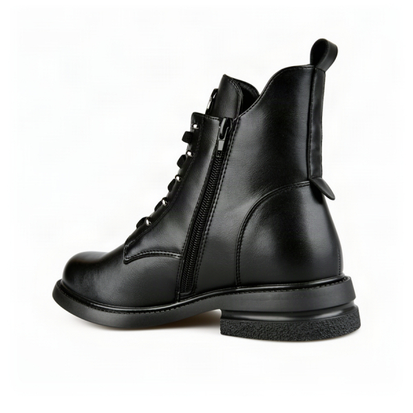 botine damă piele ecologică negru 0162915