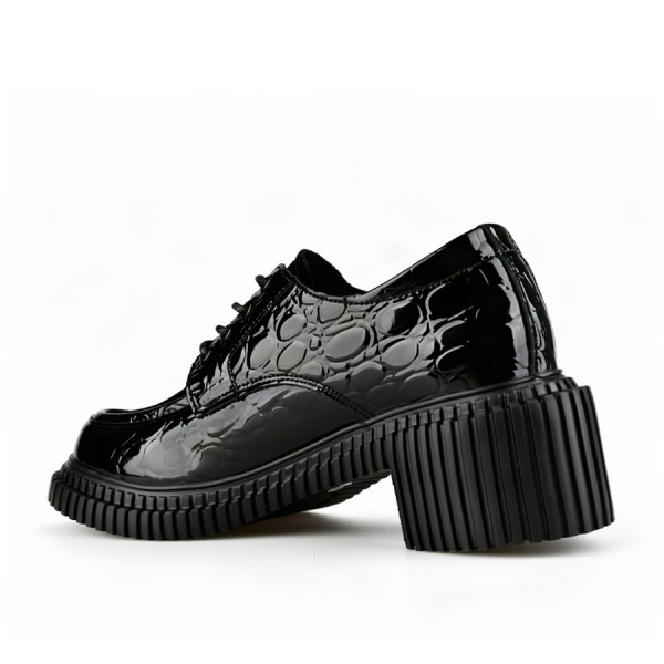 pantofi damă piele naturală negru 0163072