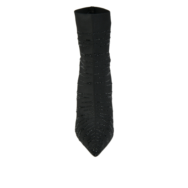lady's boots textile black 0162984