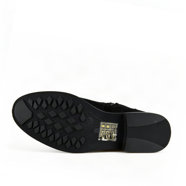 botine damă textil negru 0162782