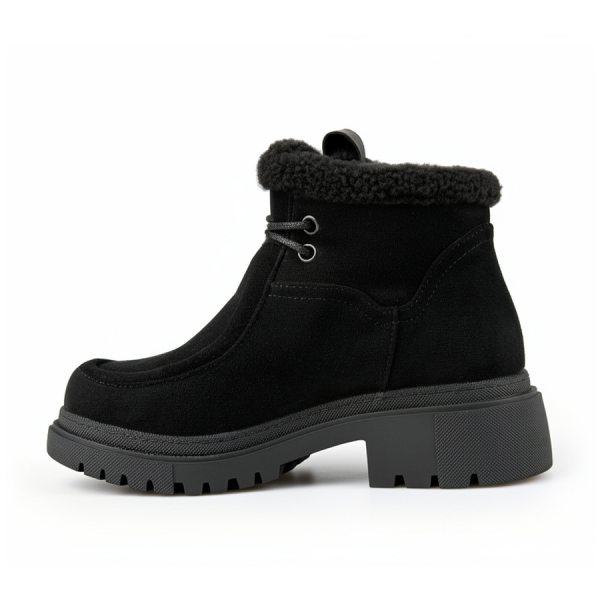 lady's boots textiles black 0162780