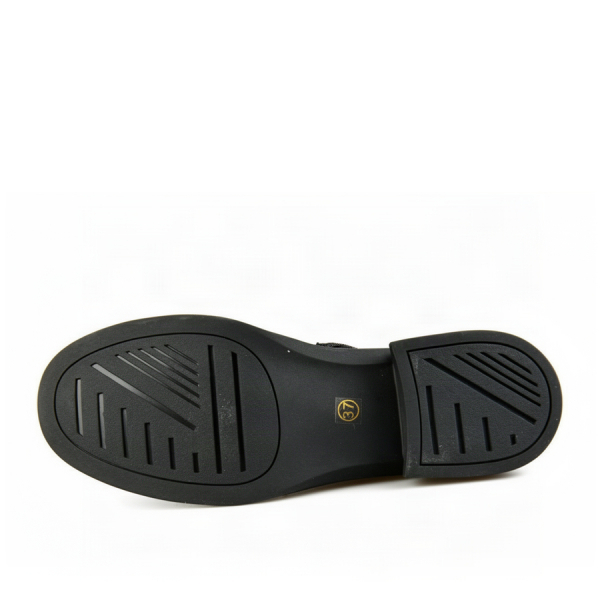 lady's boots genuin leather black 0162659