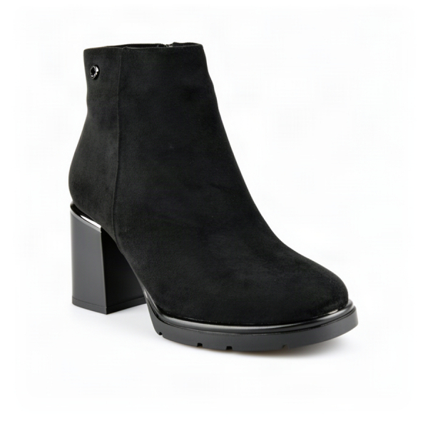 lady's boots textiles black 0162491
