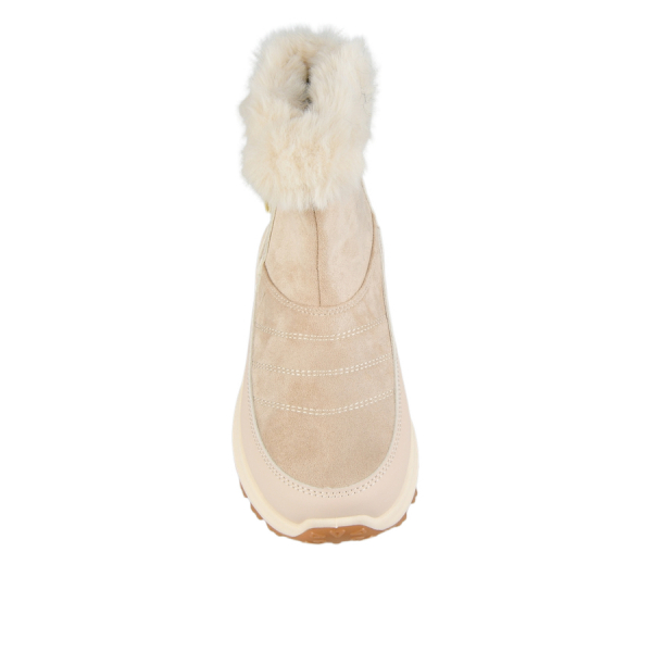 lady's boots textile/eco leather beige 0163094