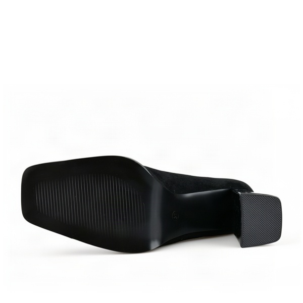 pantofi damă textil negru 0163049