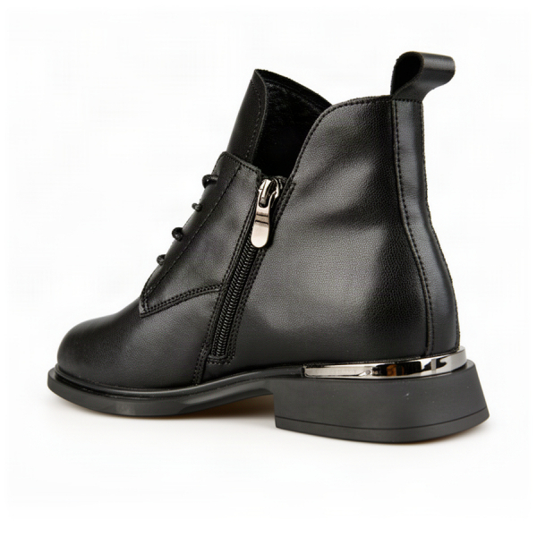 lady's boots genuin leather black 0162654