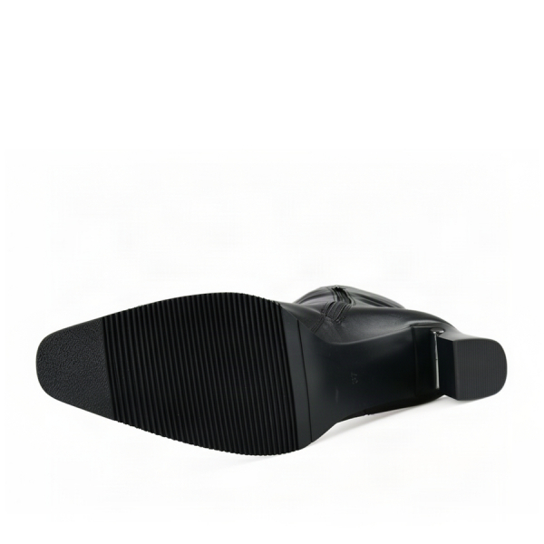cizme damă piele ecologică negru 0162101