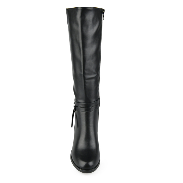 cizme damă piele ecologică negru 0162503
