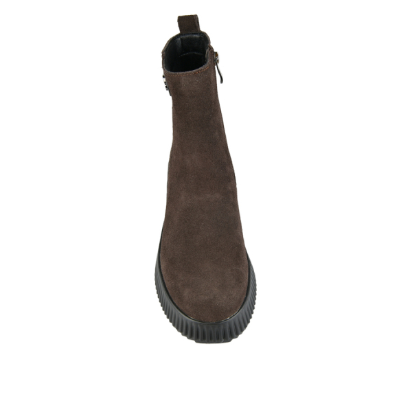botine damă piele naturală maro 0163065