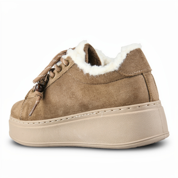 adidași damă textil maro deschis 0162704