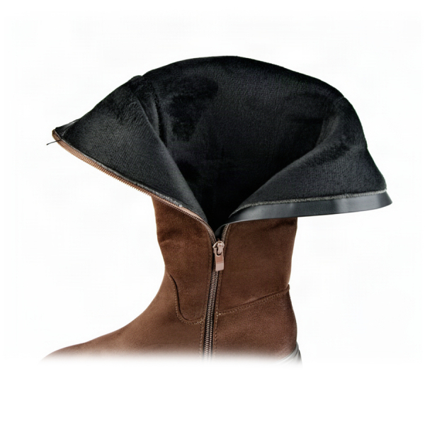 cizme damă textil maro 0163199