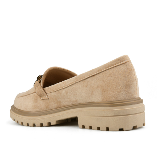 lady's shoes textiles beige 0160493