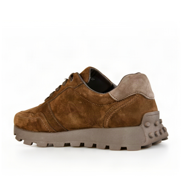 adidași damă piele naturală maro 0163178
