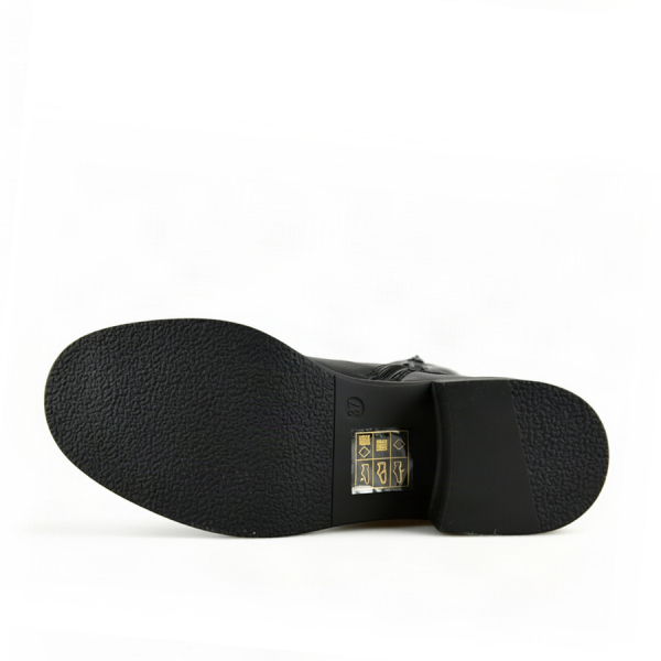 cizme damă textil/piele ecologică negru 0162438