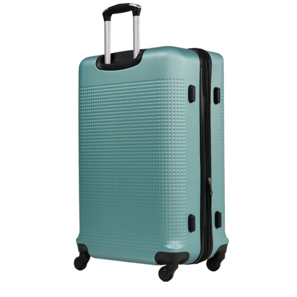 big suitcase ABS plastic green 0163692