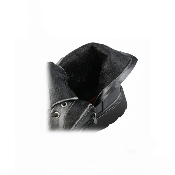 botine damă piele ecologică negru 0162518