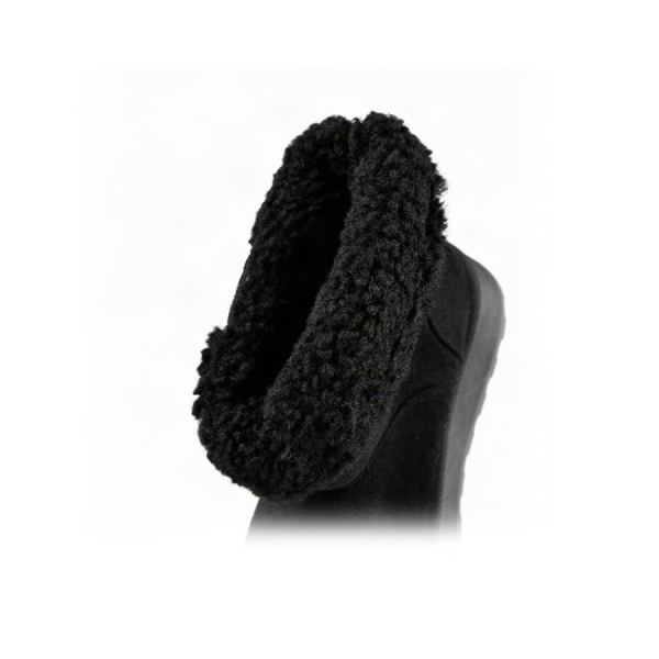 botine damă textil negru 0163246