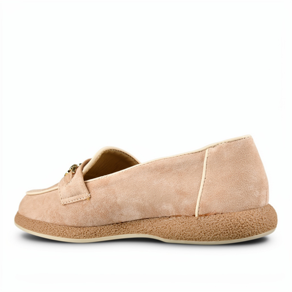 lady's shoes textiles beige 0160480