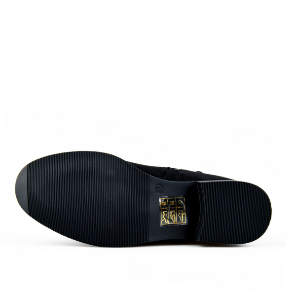 lady's boots textiles black 0162786
