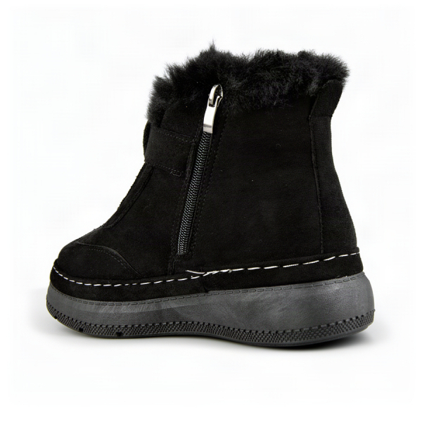 lady's boots textiles black 0162343