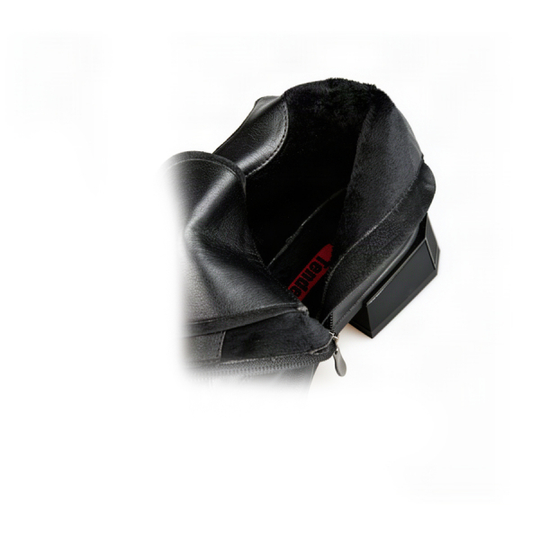lady's boots genuin leather black 0162664