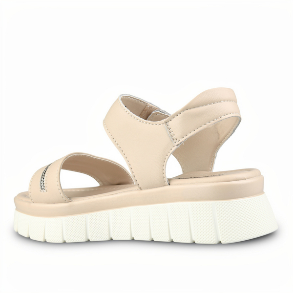 sandale damă piele naturală bej 0162045