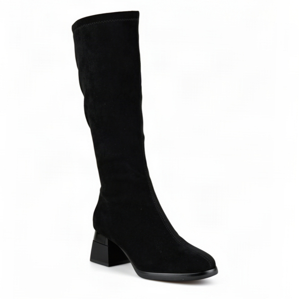 cizme damă textil negru 0162425
