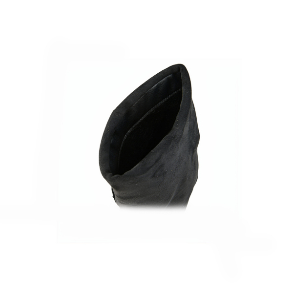 botine damă textil negru 0162446