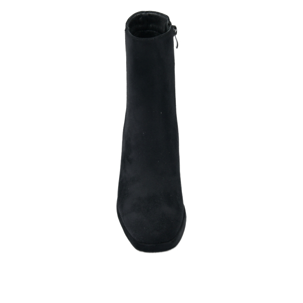 botine damă textil negru 0163226