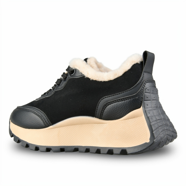 adidași damă textil/piele ecologică negru 0162691