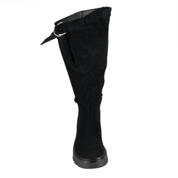 botine damă textil negru 0162499