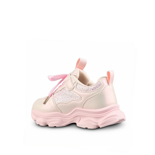 kids sneakers eco leather/textile pink 0161809