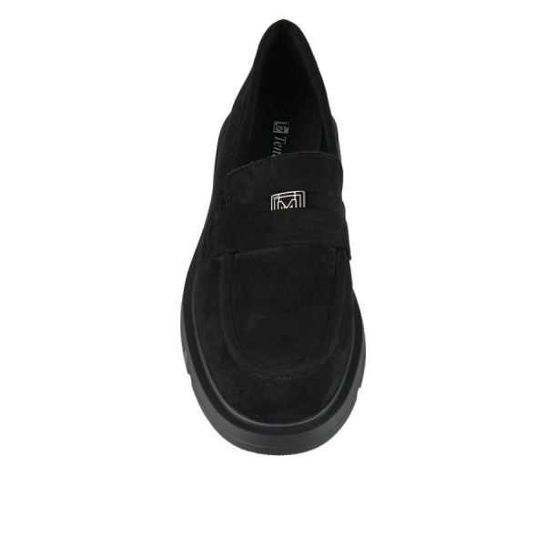 pantofi damă textil negru 0162891